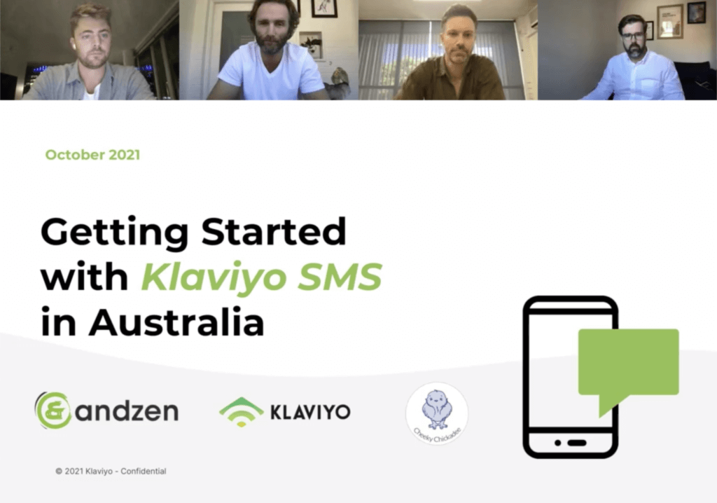 Workshop: Klaviyo SMS Australia